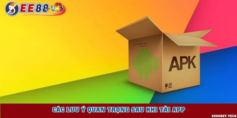 Một số lưu ý quan trọng khác